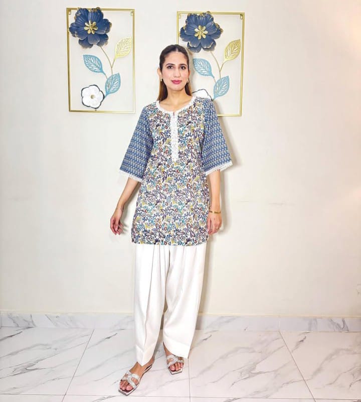 Nooriza -2PC digital - premium Fabric