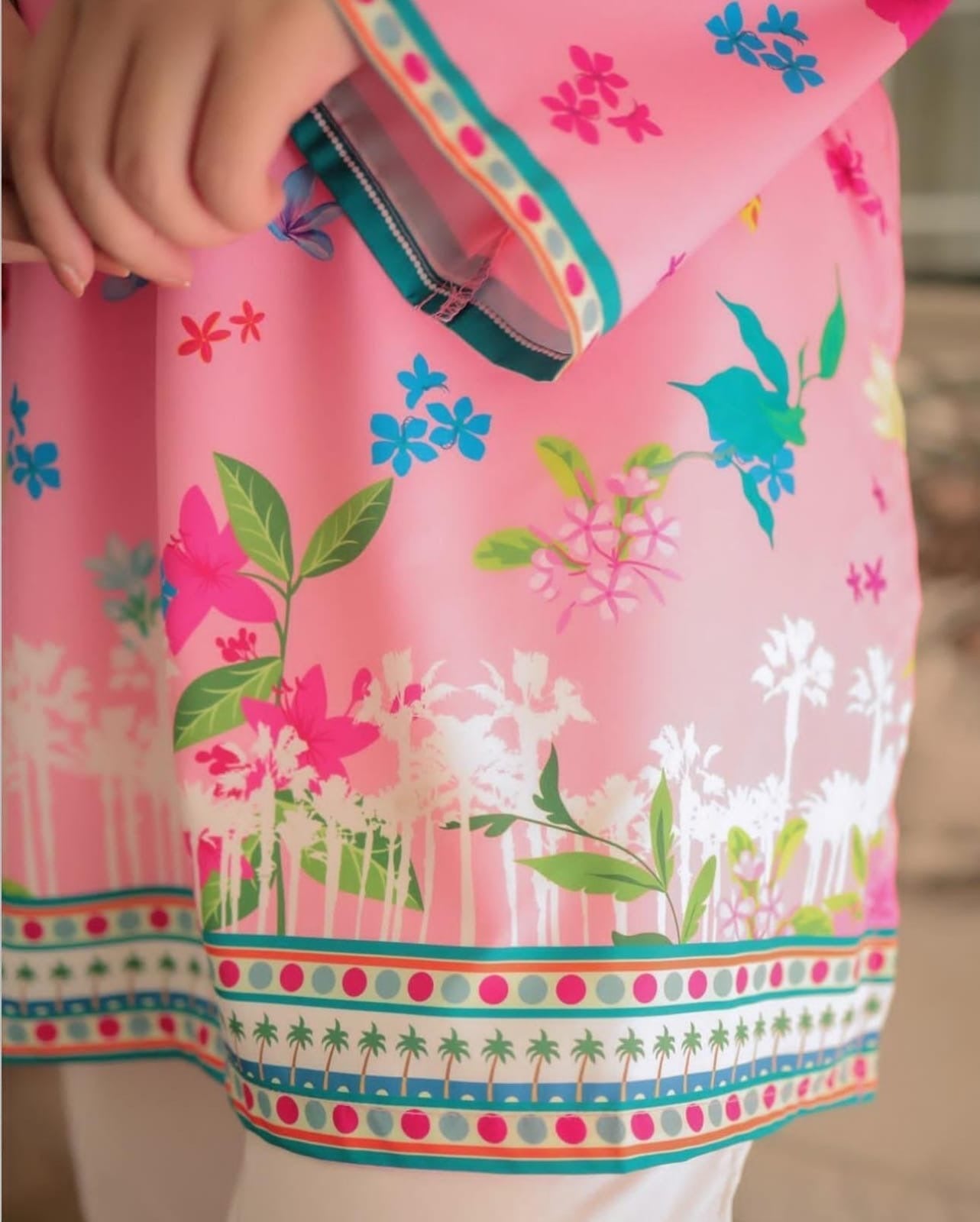 Pinkey Stiched (2 piece)ZL1010