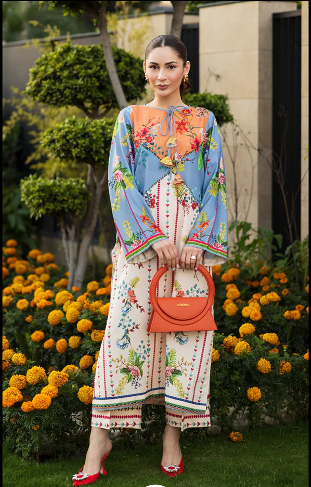 Sunset - Digital Printed Lawn Silk 2pc