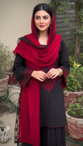 Johra - 2pc Embroidered Suit -Premium Winter Fabric