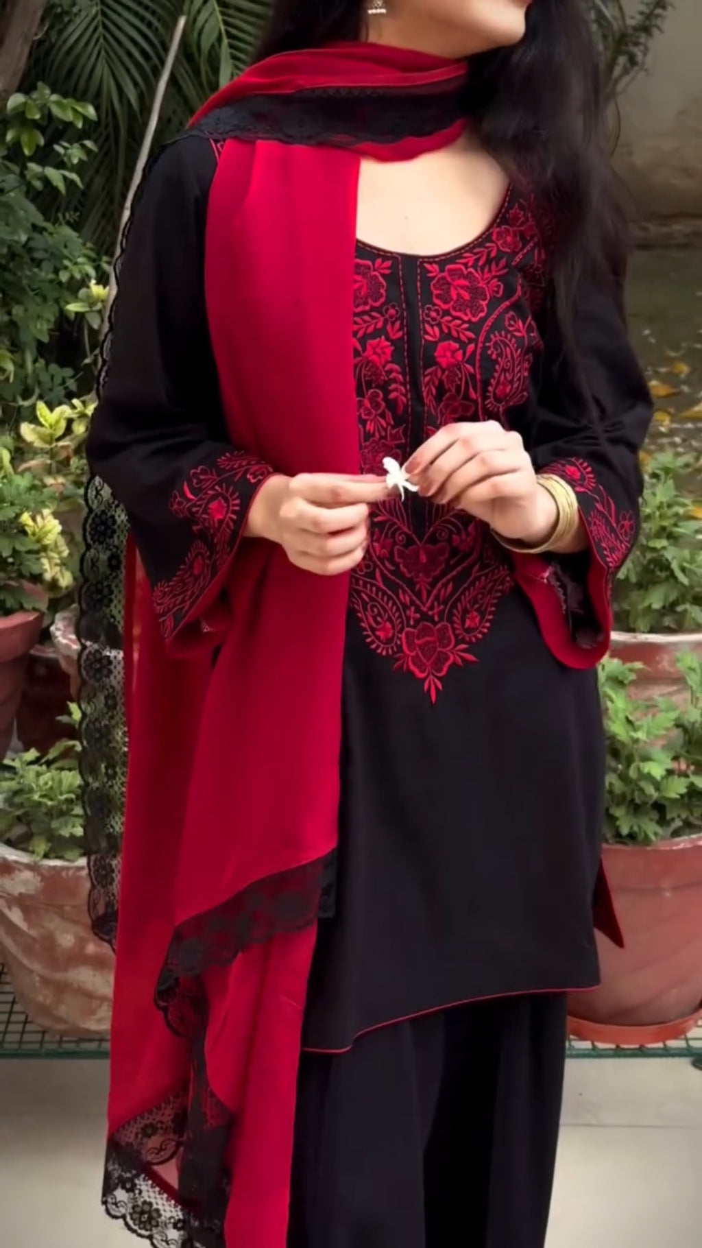 Johra - 2pc Embroidered Suit -Premium Winter Fabric