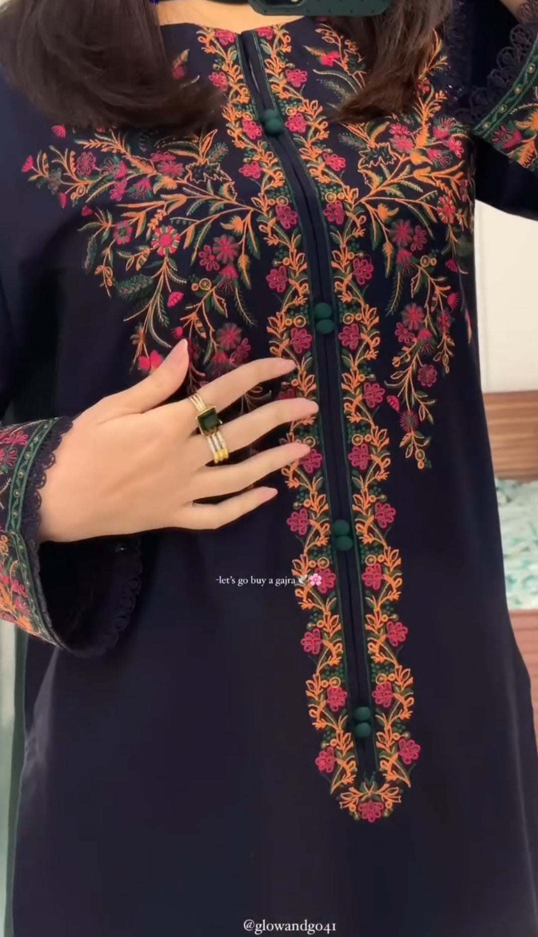 Rang Ja -Embroidred 2pc Suit