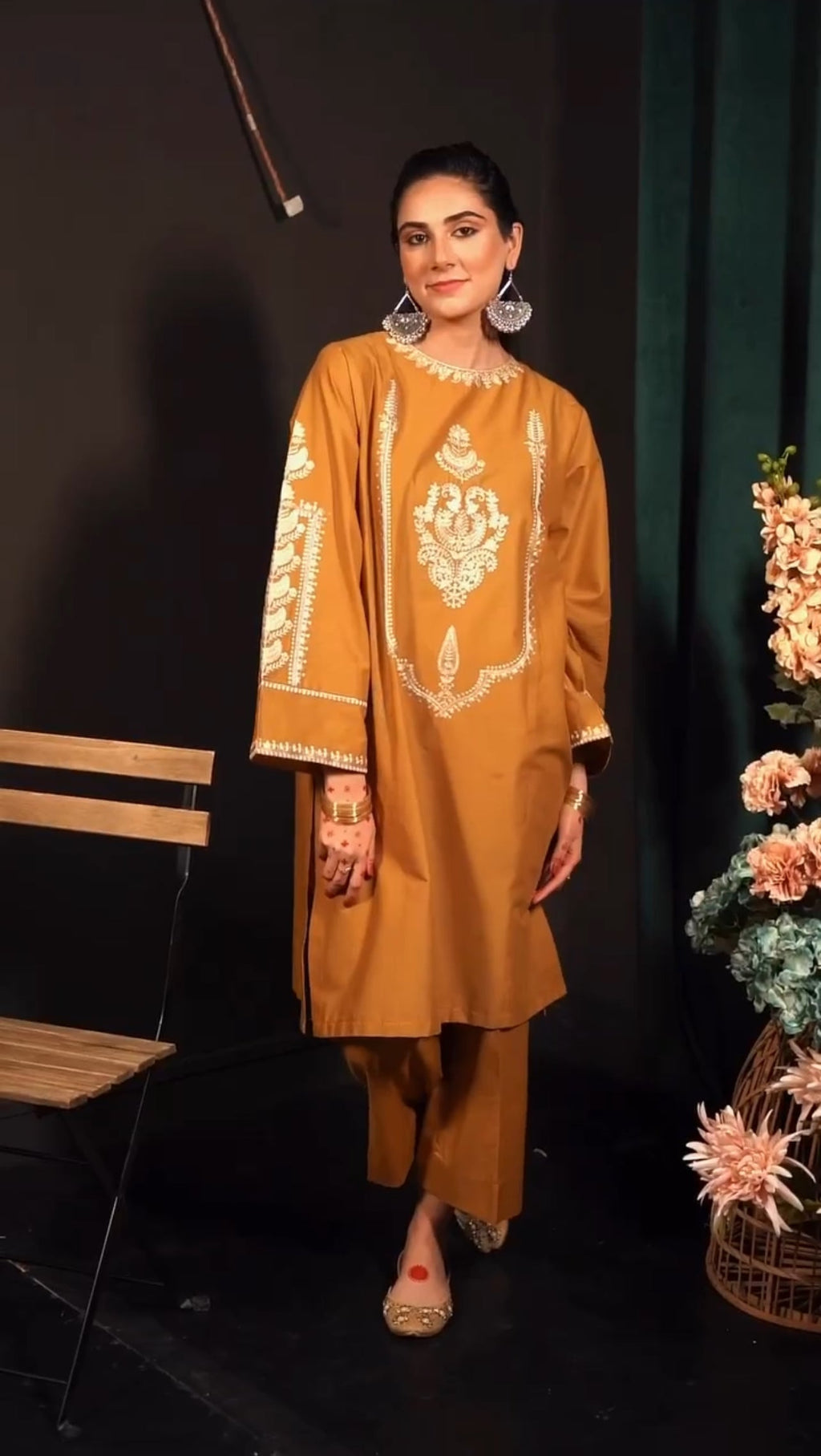 Zimal - Lawn 2pc Embroidered Suit