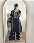 Black Desire -Lawn 2pc Embroidered Suit