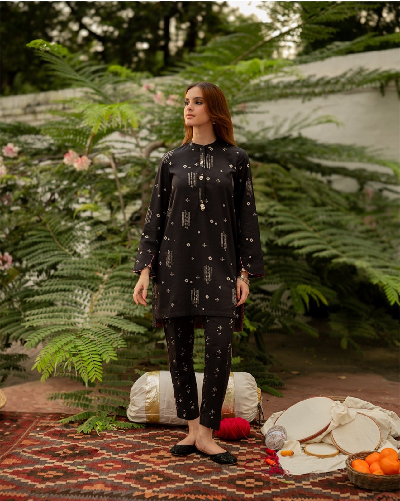 Mahnoor - Stitched 2Pc printed Suit - Premium Winter Fabric