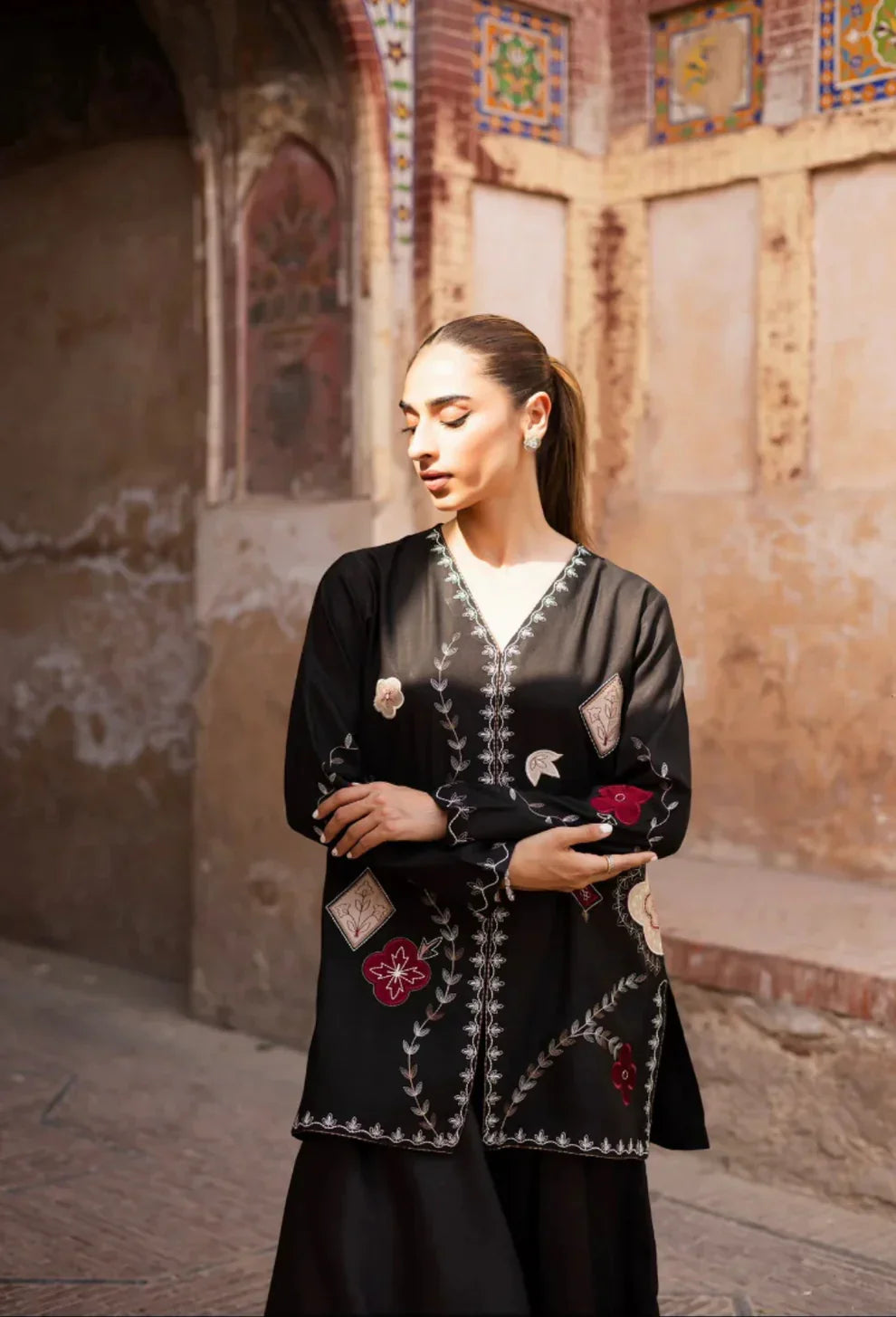 Rameen - 2Pc Embroidred Suit - Premium  Fabric