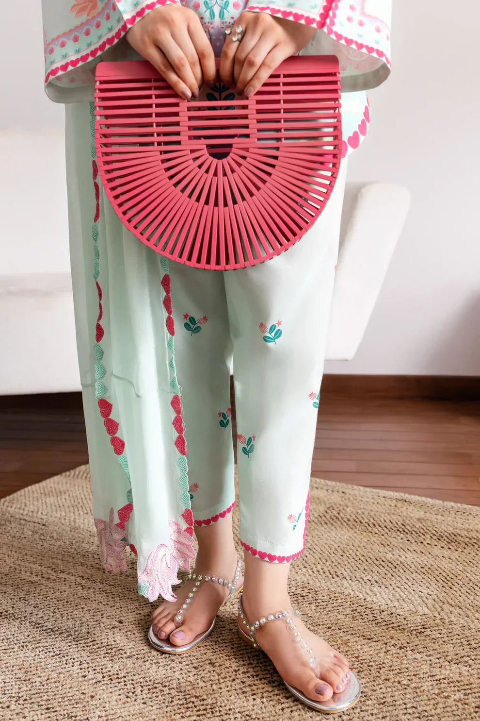 Yumna - Stitched 2Pc printed Suit - Premium Fabric