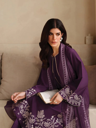 Kanza - 2Pc Embroidred Suit - Premium  Fabric
