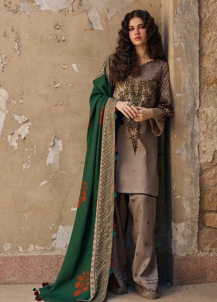 Rumi - Stitched Silk Suit - Premium Fabric