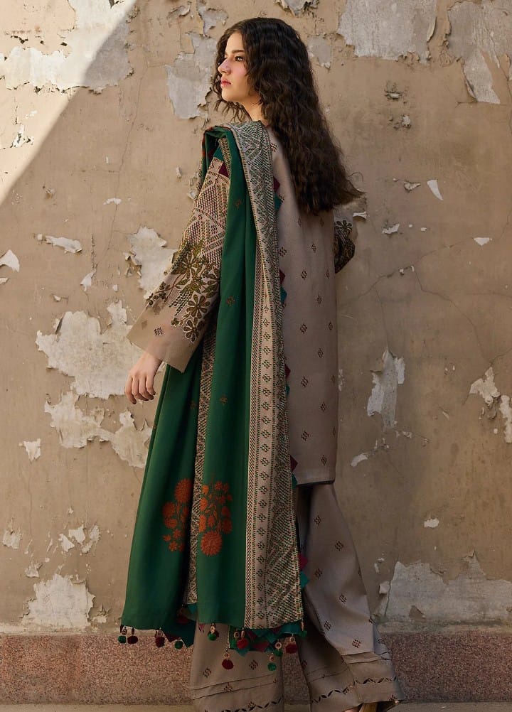 Rumi - Stitched Silk Suit - Premium Fabric