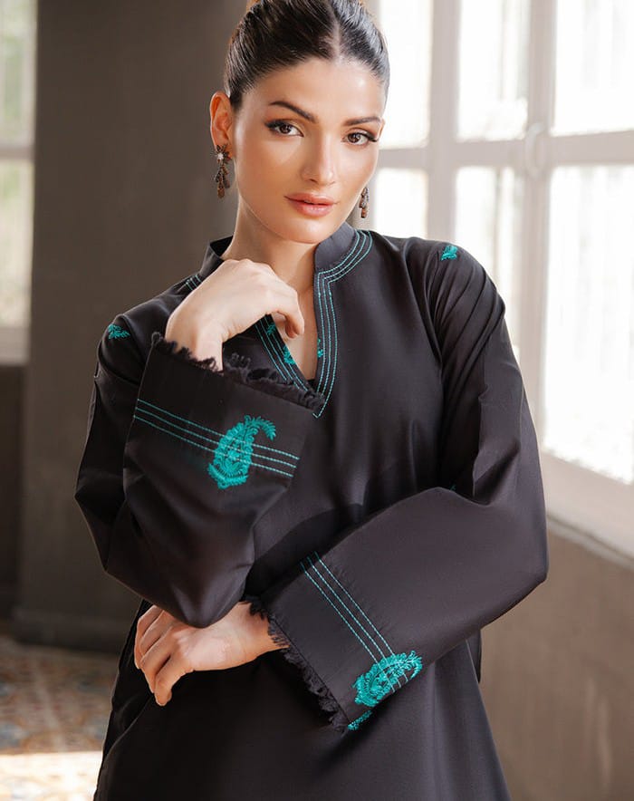 Maya Embroided - 2Pc Premium Fabric